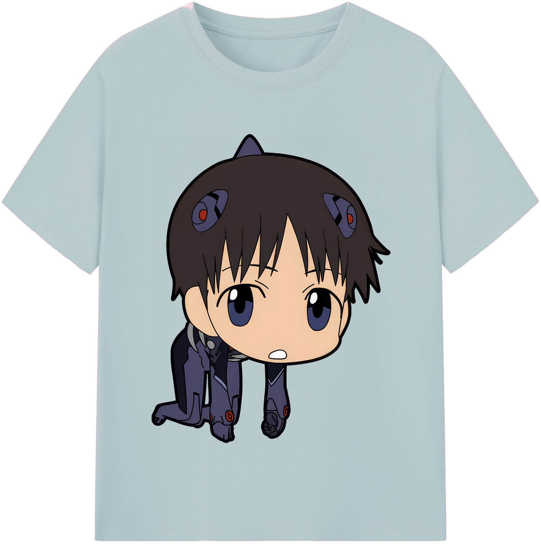 （画像用） EVA 新世紀エヴァンゲリオン 綿100％半袖Tシャツ（フロントプリント）